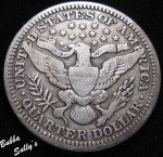 1915 Barber Quarter - FINE Condition