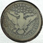 1913 Barber Quarter 25C Coin - Collectible
