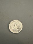 1914 P Barber Quarter Dollar Coin - USA
