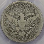 1914-S Barber Quarter - PCGS VG10 Grade