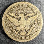 1916 Barber Quarter - Last Silver Year Coin