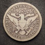 1915 P Barber Silver Quarter - Great Condition!