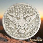 1914 Barber Quarter 25c - 90% Silver Coin