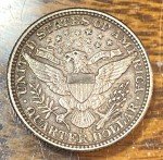 1892-O Barber Quarter - Super Original Choice AU