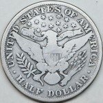 1913 Barber Half Dollar Coin