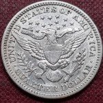 1916 Barber Quarter - High Grade AU Details