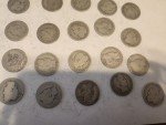 Barber Silver Quarter Set - 25 Coins