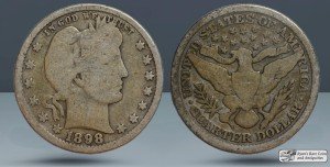 1898 Barber Quarter - Ryan's Rare Coins