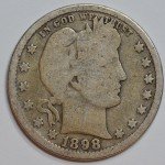 1898 Barber Quarter - Ryan's Rare Coins