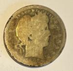 1901 Barber Quarter Coin