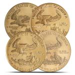 1/4 oz American Gold Eagle Coin - Random Year