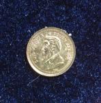 1980 South African Miniature Krugerrand 14k Gold