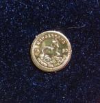 1980 South African Miniature Krugerrand 14k Gold