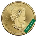 Gold Maple Leaf Coin - 1 oz $50 - Random Year