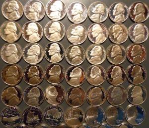1968-S to 2023-S Jefferson Nickel Proof Set