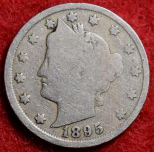 1895 Liberty Nickel - Rare Collectible Coin