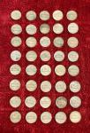 40 Mixed Date 1942-1945 Jefferson Silver War Nickels