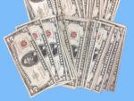 1953-1963 Red Seal Five Dollar Bill Lot