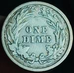1893 Barber Dime Liberty Head 90% Silver Coin