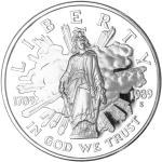 1989 S Congressional Bicentennial Silver Dollar Coin