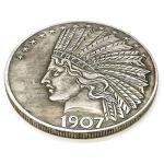 Antique Liberty Indian Head Ten-Dollar Coin - Commemorative American