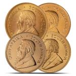 1 oz Gold Krugerrand Coin - South African (Random Year)