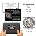 Ancient Roman Empire Silver Double Denarius Coin - Very Fine