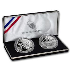 2018 WWI Centennial Silver Dollar Marine Corps Set