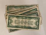 $1 Funny Blue Seal Silver Certificate Currency Note