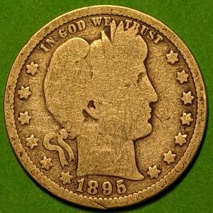 1895 Barber Quarter - Collector's Item
