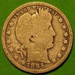 1895 Barber Quarter - Collector's Item