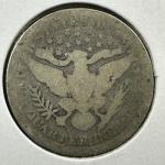 1898 Barber Quarter 25C - Rare Find!