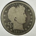 1895 Barber Quarter - 25 Cent Coin