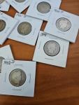 Barber Silver Quarter 90% Silver 1896-1916 Coins