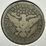 1895 Barber Quarter - 25 Cent Coin