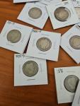 Barber Silver Quarter 90% Silver 1896-1916 Coins