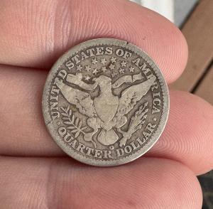 1909-O Barber Silver Quarter Dollar Low Mintage