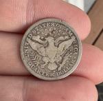 1909-O Barber Silver Quarter Dollar Low Mintage