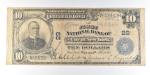 1902 $10 New York National Currency Blue Seal