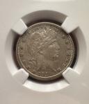 1916-D Barber Quarter Coin Graded by NGC
