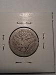 1911 Barber Quarter - 90% Silver Coin
