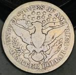 1909 O Barber Quarter 25C Liberty Head Silver