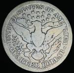 1909 O Barber Quarter 25C Liberty Head Silver