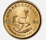 Gold Krugerrand 1/10 oz Coin - Random Dates