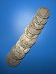 10 Barber Silver Quarters - $2.50 Face Value