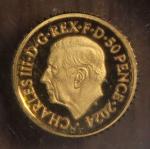 2024 UK Britannia 1/40 oz Gold Coin