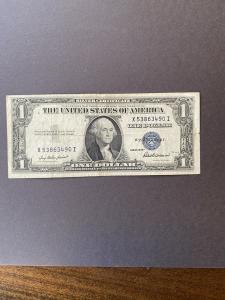 1935 F American Silver Dollar Certificate