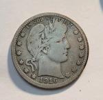 1916 D Barber Silver Quarter Coin