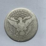 1914 D Barber Quarter 25C Silver Coin