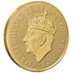 2023 Gold 1/4 oz King Coronation Crown Coin